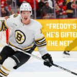 Bruins Trent Frederic Boasts Multi-Goal Game Vs. Red Wings | VA Hero of the Week