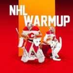 NHL Warmup: Calgary Flames Jacob Markstrom & Dan Vladar