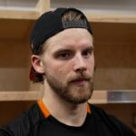 12/31 PHI vs. CGY Postgame: Samuel Ersson