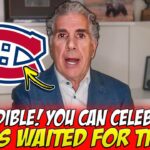 EXCELLENT! NEWS THIS THURSDAY! BREAKING NEWS! CANADIENS DE MONTREAL  LATEST HABS NEWS