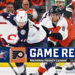 Blue Jackets @ Flyers 1/4 | NHL Highlights 2024