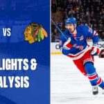 Brennan Othmann Makes NHL Debut In Rangers Rout Over Hawks | New York Rangers