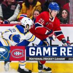 Sabres @ Canadiens 1/4 | NHL Highlights 2024