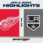 NHL Highlights | Red Wings vs. Kings - January 4, 2023
