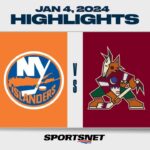NHL Highlights | Islanders vs. Coyotes - January 4, 2024