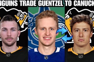 Vancouver Canucks TRADE for Jake Guentzel? | Pittsburgh Penguins NHL News/Rumours | Kuzmenko/Bunting