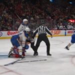 Montreal Canadiens vs Buffalo Sabres Scrum