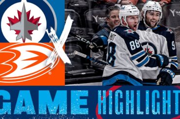 Anaheim Ducks vs. Winnipeg Jets - Game Highlights