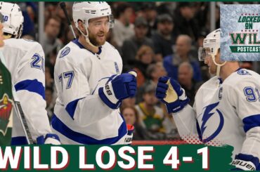 Locked on Wild POSTCAST: Wild lose 4th Straight in 4-1 loss to Tampa Bay