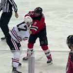 NJ Devils Brendan Smith vs Nick Foligno FIGHT 1/5/24