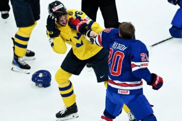 USA vs. Sweden ends in brawl at 2024 WJC Gold Medal Game