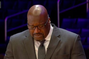 Shaq Breaks Down In Tears Talking about Kobe Bryant