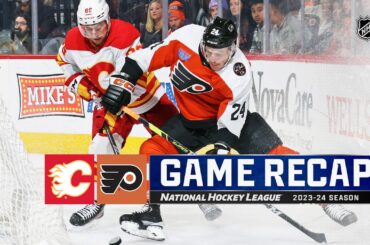 Flames @ Flyers 1/6 | NHL Highlights 2024