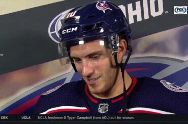 Alexander Wennberg postgame: Blue Jackets' win over Avalanche sparked by communication