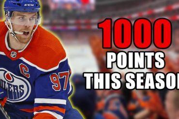 This is how Connor McDavid can reach 1000 career points this season