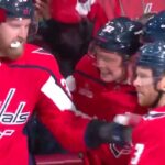 Evgeny Kuznetsov scores a goal against New Jersey / 3.01.2024
