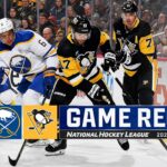Sabres @ Penguins 1/6 | NHL Highlights 2024