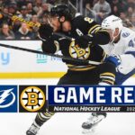 Lightning @ Bruins 1/6 | NHL Highlights 2024