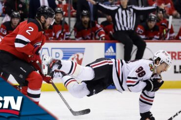 Breaking Down Devil's Brendan Smith Big Hit On Blackhawks' Connor Bedard | To the Point