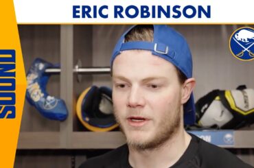 "A Bit Of A Whirlwind" | Eric Robinson Ahead Of Buffalo Sabres Debut