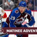 MacKinnon and the Colorado Avalanche prepare for matinee adventure against the Florida Panthers
