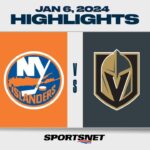 NHL Highlights | Islanders vs. Golden Knights - January 6, 2024