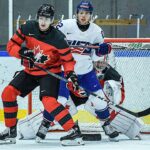 Highlights from Canada vs. U.S. in 2024 IIHF World Junior Championship pre-tournament action