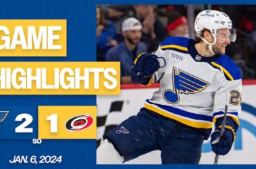 Game Highlights: Blues 2, Hurricanes 1 (SO)