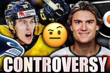 CANUCKS & FLYERS CONTROVERSY: WHAT REALLY HAPPENED? Jonathan Lekkerimaki & Cutter Gauthier Handshake