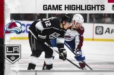 Avalanche @ Kings 3/15 | NHL Highlights 2022
