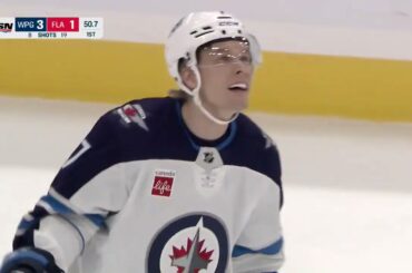 Jets' Vladislav Namestnikov Bangs Loose Puck In Tight For First Goal With Winnipeg