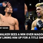 Johnny Walker's fantasy of defeating Magomed Ankalaev and challenging Alex Pereira at UFC 300