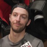 Haula, Clarke, Miller, Lindy Ruff Following Canucks Game