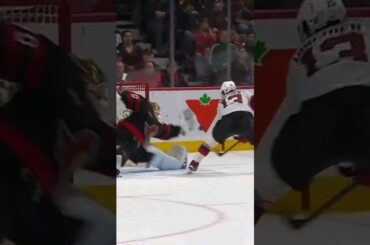 JOONAS KORPISALO |  KICK PAD SAVE!#SHORTS#NHL#HOCKEY