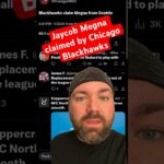 Chicago Blackhawks claim Jaycob￼ Megna off waivers from the Seattle Kraken