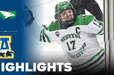 North Dakota vs Alaska Fairbanks | NCAA College Hockey | Highlights - January 06, 2024