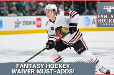Fantasy Hockey Waiver-Wire Rundown + Bedard & Hughes Injury Updates