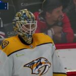 Yaroslav Askarov stops Kuznetsov and Ovechkin in shootout and gets his first NHL win (30 dec 2023)