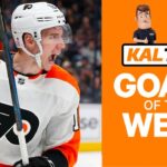 NHL Goals of the Week: Ivan Provorov's Phenomenal OT Winner