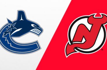 NHL LIVE - VANCOUVER CANUCKS vs NEW JERSEY DEVILS (DEVILS vs CANUCKS PREVIEW) NHL 23/24