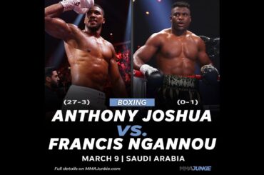 Anthony Joshua vs Francis ￼Ngannou #boxing #JoshuaNgannou #celebrity #saudiarabia #bigshow