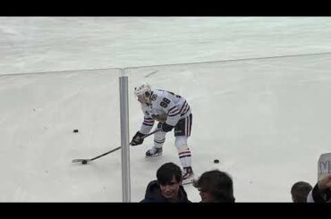 Connor Bedard Warmup HIGHLIGHTS Before Devils Game 1/5/24