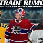 NHL Trade Rumours- Habs, Kings, Pens, Zegras Trade? Gauthier Wouldn't Sign with Flyers