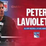 NYR Practice: Peter Laviolette Media Availability | January 9, 2024