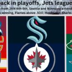 NHL Game Review: Jets kings of the league, Kraken in playoffs, Panthers and Avalanche win.