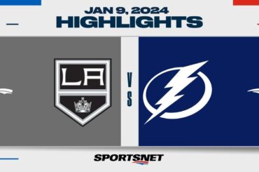NHL Highlights | Kings vs. Lightning - January 9, 2024