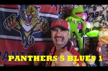 Florida Panthers Beat St. Louis Blues 5-1 Tkachuk Hat Trick 8 in a ROW!