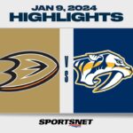 NHL Highlights | Ducks vs. Predators - January 9, 2024