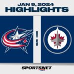NHL Highlights | Blue Jackets vs. Jets - January 9, 2024