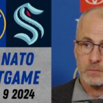 Don Granato Postgame Interview vs Seattle Kraken (1/9/2024)